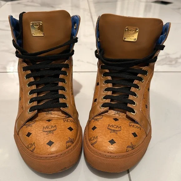 MCM monogram sneakers